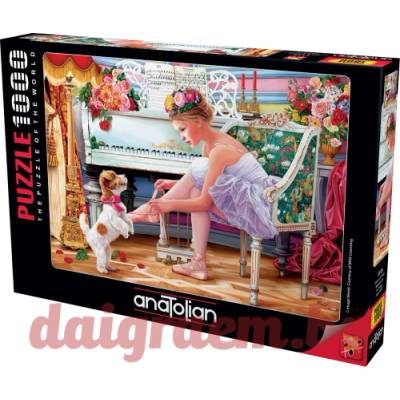 Anatolian Пъзел anatolian 1115 - 1000 части - Балерина и нейното кученце (p1115)