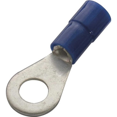 260674 Oko lisovací Cu s nylon-izolací 1,5 - 2,5 mm2, M 6 modrá, Haupa