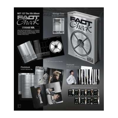 NCT 127 - The 5th Album 'fact Check' storage Ver. CD