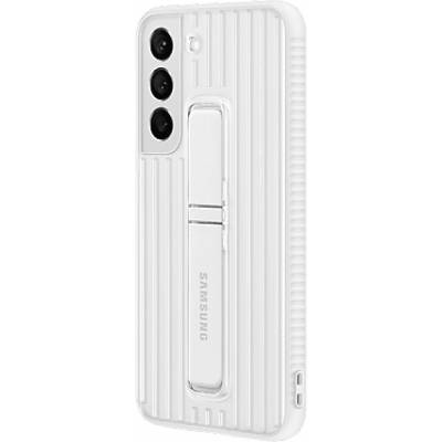 Samsung Оригинален гръб Samsung Protective Standing Cover за Galaxy S22 - Бял, EF-RS901CWE (8806094093476)