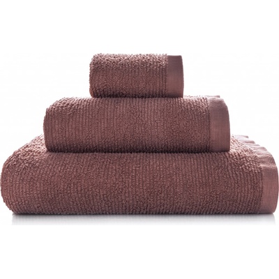 Sorema froté ručník Ribbon 550 gsm 30 x 50 cm marsala fialová