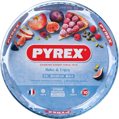 Pyrex forma 25 cm sklenená