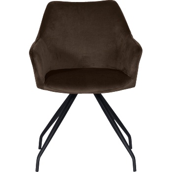 Carmen Трапезен стол kendal - кафяв bf 2 (3532007_6)