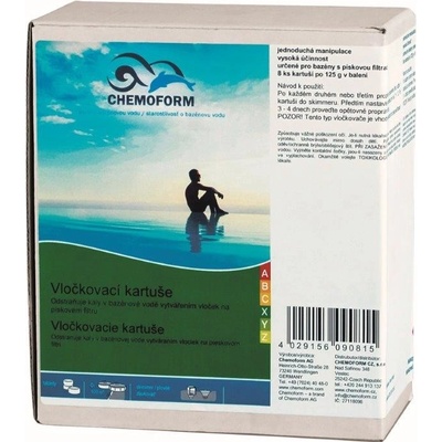 CHEMOFORM flokulační kartuše 1kg