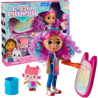 Spin Master Gabi's Cat House Gabi Doll Rainbow Art Set