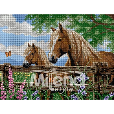Milena Style Гоблен с щампа Коне с конци Ariadna