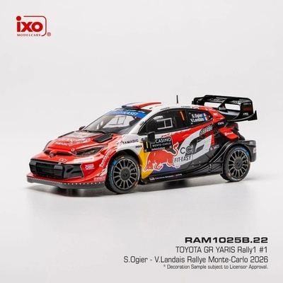 Toyota GR Yaris Rally1 Rallye Monte Carlo 2026 1 Ogier LandaisIXO 1:43