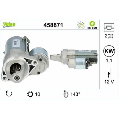 VALEO Štartér 458871