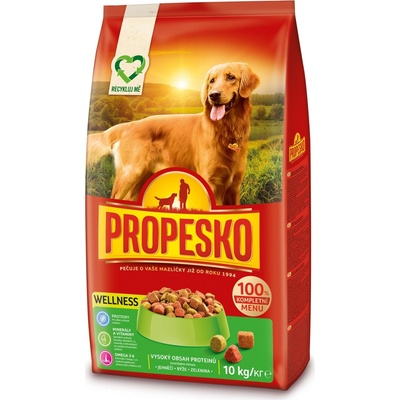 Propesko Dog Welness jahňa ryža 10 kg