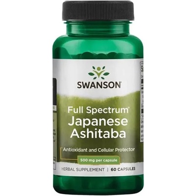 Swanson Full Spectrum Japanese Ashitaba, 500 mg, 60 капсули, Swanson (SW1086)