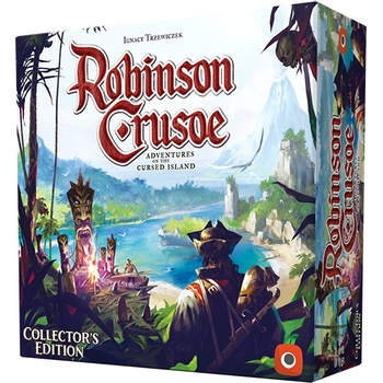 PORTAL GAMES Настолна игра Robinson Crusoe: Adventures on the Cursed Island - Collector's Edition - Кооперативна
