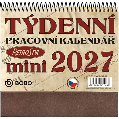 Pracovní MINI Retro 2027