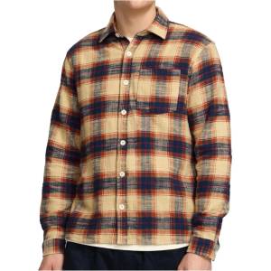 Revolution Мъжка риза с копчета Revolution Loose Shirt - Navy - размер M (033-2406-0212)