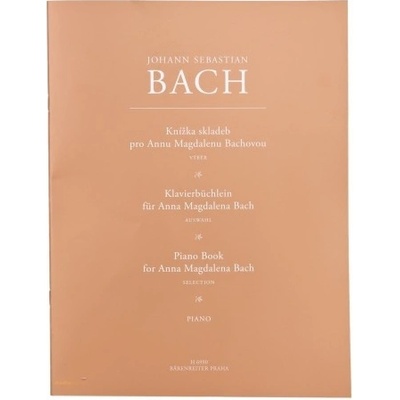 Knížka skladeb pro Annu Magdalenu Bachovou - Johann Sebastian Bach