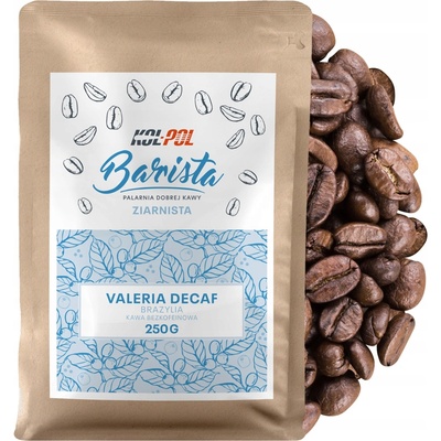 Kol-Pol zrnková bez kofeínu čerstvo pražená Valeria Decaf 250 g