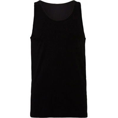 Bella+Canvas Volné lehké unisex tílko Jersey Canvas 145 g/m černá