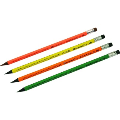 Молив hb с гума черна дървесина yl15022/yl15023