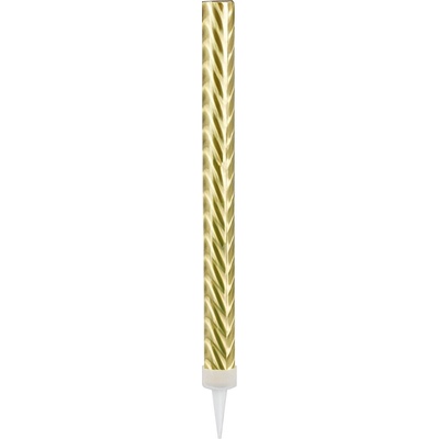 PartyDeco Dortová fontána zlatá 18 cm – Sleviste.cz