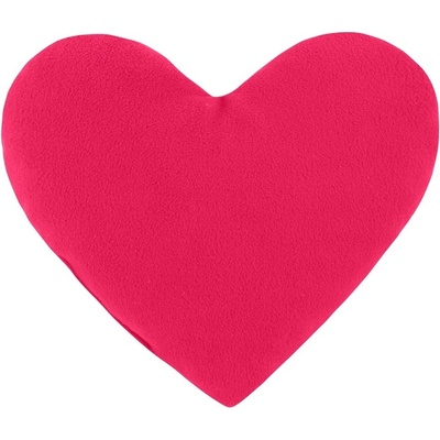 Bellatex Tvarovaný vankúš Srdce fuchsiová 23x25