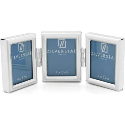 Zilverstad (Нидерландия) Тройна рамка за снимки ZILVERSTAD MINI със сребърно покритие - 4 х h5 см (ZV 8023233)