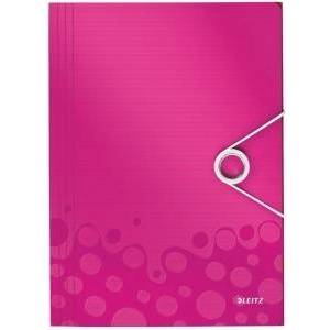 Leitz Wow Cardboard Laminated Briefcase with Eraser at the Corners (10K038W)