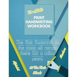 Print Handwriting Workbook for Adults | Penciol Press (ISBN: 9781291328653)