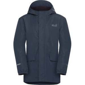 Jack Wolfskin Детско зимно яке Jack Wolfskin Kid's Canvey Jacket Winter jacket - Midnight Sky - размер 140 (EU) (703-5802-0315)
