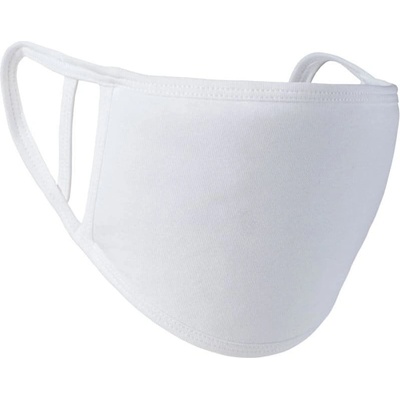 Premier ochranné rúško Organic UNI white 5 ks