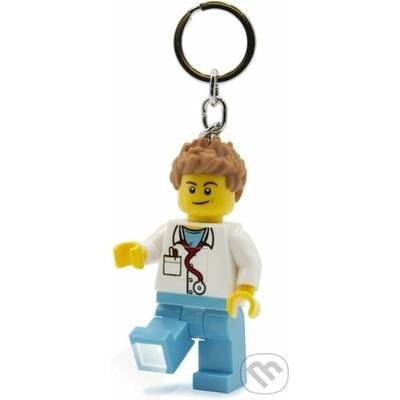 Přívěsek na klíče LEGO® Iconic Doktor svítící figurka
