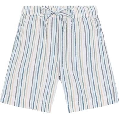 KnowledgeCotton Apparel Дамски къси панталони KnowledgeCotton Apparel Women's Posey Seersucker Stripe Shorts - Multi Color Stripe (112-4385-0113)