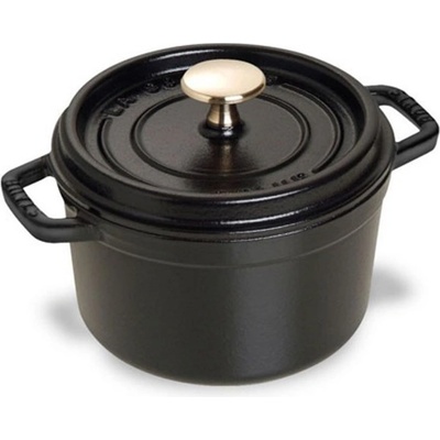 Staub Cocotte hrnec kulatý 12 cm 0,4 l černý
