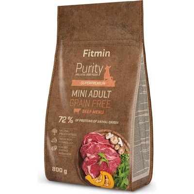 Fitmin Purity GF Adult Mini Beef 0,8 kg