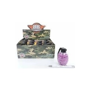 Mattel AST. GRENADE BALLS X 12, displ