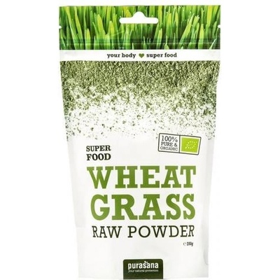 Purasana Wheat Grass Raw Powder Európsky pôvod Bio 200 g