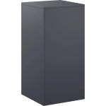 vidaXL Стойка за растения Антрацит 40 x 40 x 80 cm Неръждаема стомана (8012548)