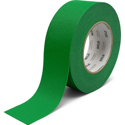 Podlahové značenie páska zelená s protišmykovou úpravou Rozmer: 50mm x 18.3m