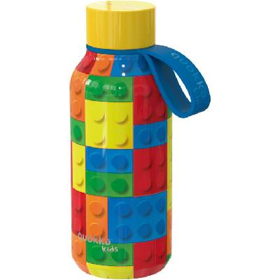 Термобутилка Quokka Kids - Solid, Color Bricks, 330 ml (40143)