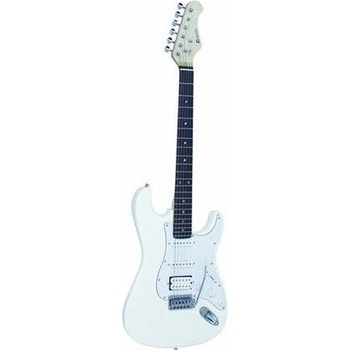 Dimavery ST-312 E-Gitarre, biely