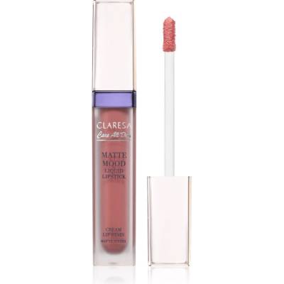 Claresa Care All Day Matte Mood Liquid Lipstick матиращо течно червило цвят 03 Calm 7ml