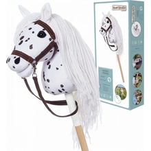 Hobby Horse HOPPIHORSE A4 Leopard bílý