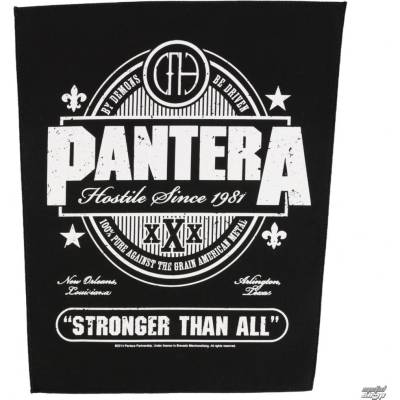 nášivka RAZAMATAZ Pantera STRONGER THAN ALL