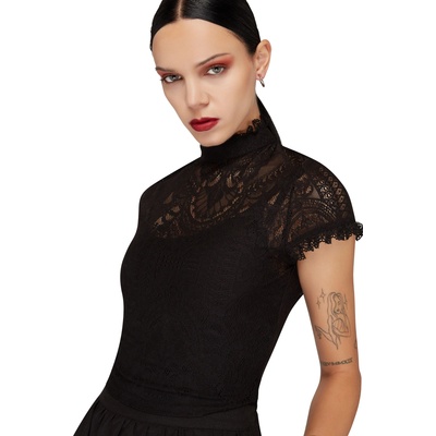 KILLSTAR дамска тениска (топ) KILLSTAR - Ava - Black - KSRA001044