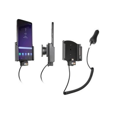 Brodit držák do auta na Samsung Galaxy S9+ bez pouzdra, s nabíjením z cig. zapalovače 712039