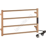 Bemeta Електрически сушилник за кърпи 56x37, 63W, неръждаема стомана/меден (BD0087)
