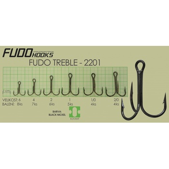 Fudo Treble vel.2 4 ks