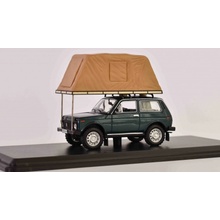 IST models LADA NIVA VAZ-2121 + Dachzelt 1981 1:43