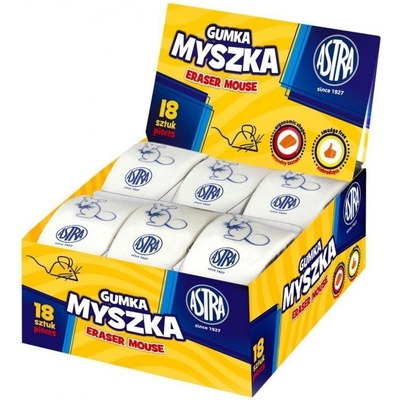 ASTRA Mouse Ergonomická biela guma 403118003