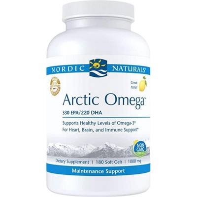 Nordic Naturals Arctic Omega Softgels 550 mg [180 Гел капсули]