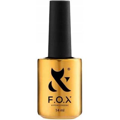 Vrchní hybridní lak Fox bezbarvý Power 14 ml bez výpotku (no wipe)