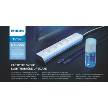 Image 1 of Philips 4 Plug 1,8 m (TVSET01/58)